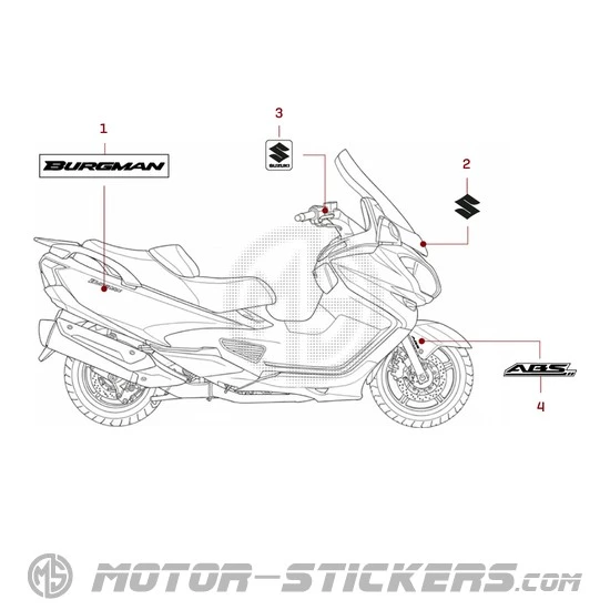 Suzuki AN650 BURGMAN 2018
