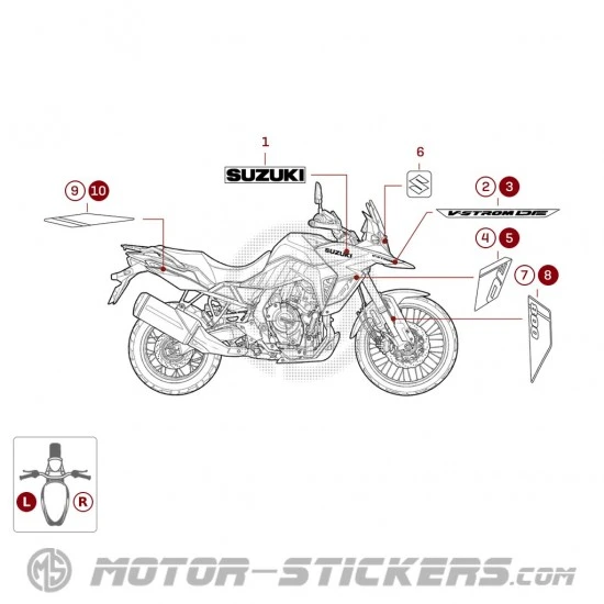 Suzuki DL800 VSTROM DE 2026