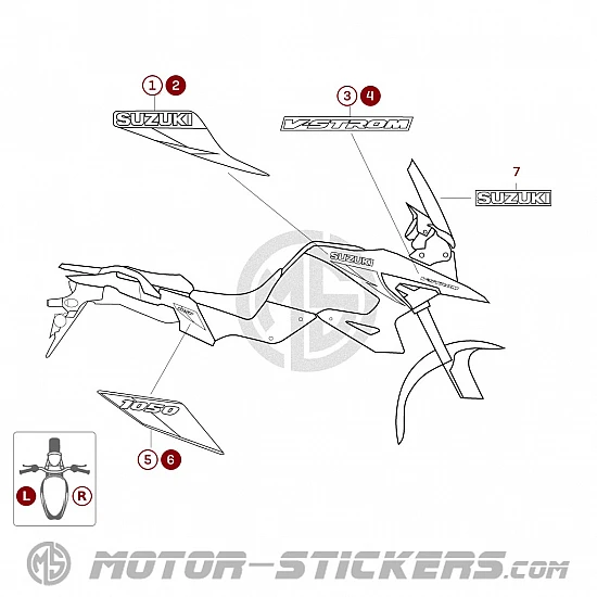 Suzuki DL 1050 V-Strom 2023