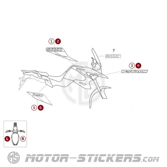 Suzuki DL 1050 V-Strom 2023