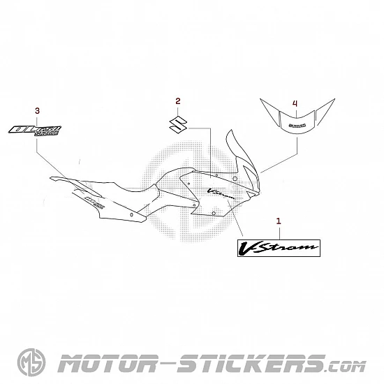 Suzuki DL 650 V-Strom 2004