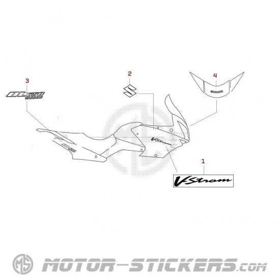 Suzuki DL 650 V-Strom 2004