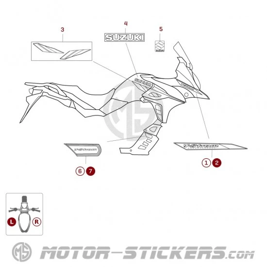 Suzuki DL 650 XT V-Strom 2024