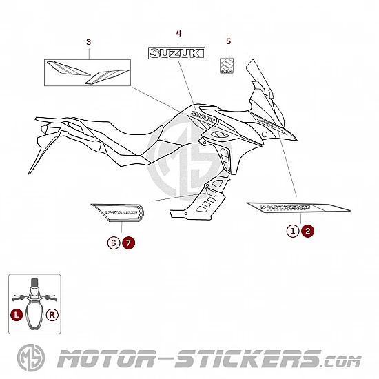 Suzuki DL 650 XT V-Strom 2024