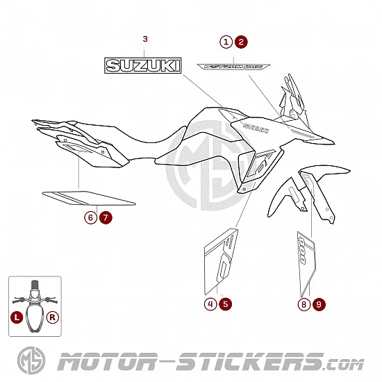 Suzuki DL 800 V-Strom 2023