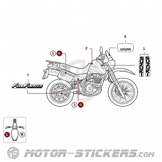 Suzuki DR650 R 1990