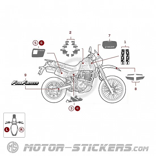 Suzuki DR650 R 1991