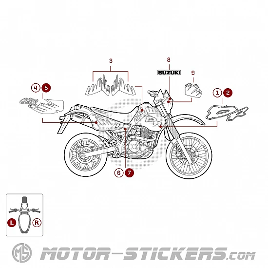 Suzuki DR650 R 1992
