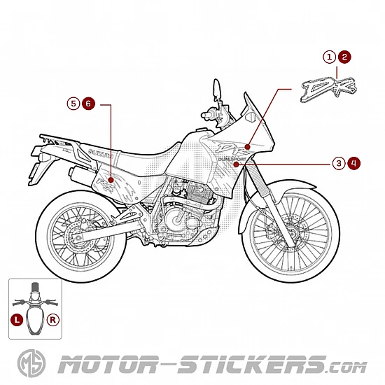 Suzuki DR650 RSE 1993