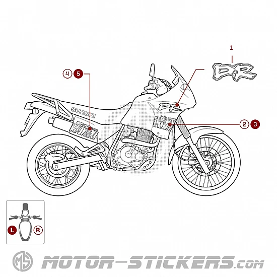 Suzuki DR650 RSE 1994