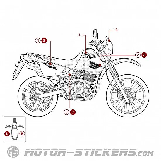 Suzuki DR650 RE 1995