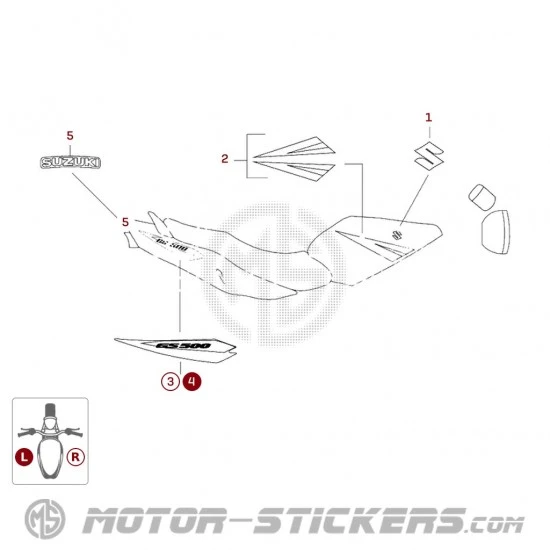 Suzuki GS 500E 2005