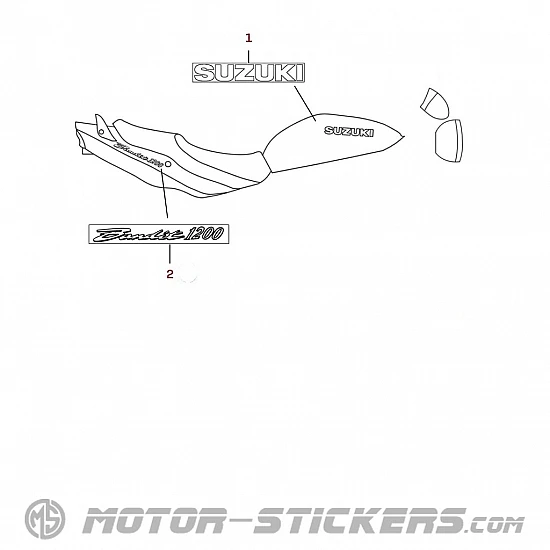 Suzuki GSF 1200N Bandit 2001