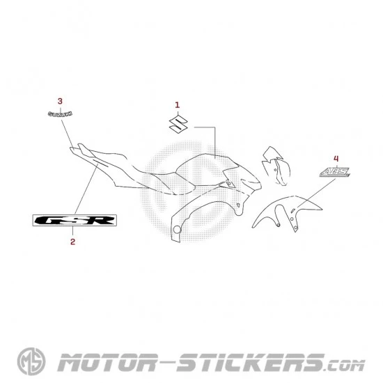 Suzuki GSR 600 2008