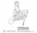 Suzuki GSR 750 2012 - Warnhinweise