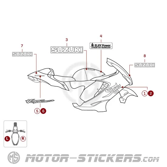 Suzuki GSX1300R HAYABUSA 2026