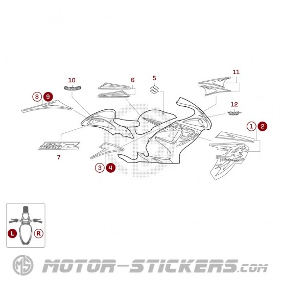 Suzuki GSX 1300R Hayabusa 2009