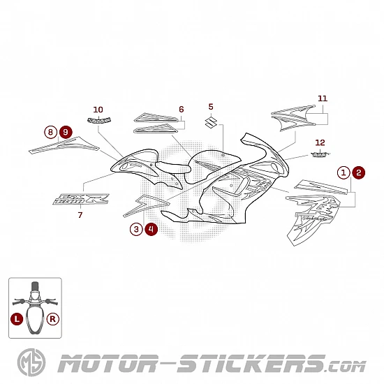 Suzuki GSX 1300R Hayabusa 2009
