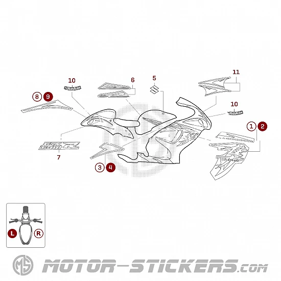 Suzuki GSX 1300R Hayabusa 2009