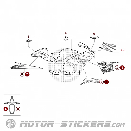 Suzuki GSX 1300R Hayabusa 2012
