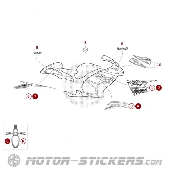 Suzuki GSX 1300R Hayabusa 2012