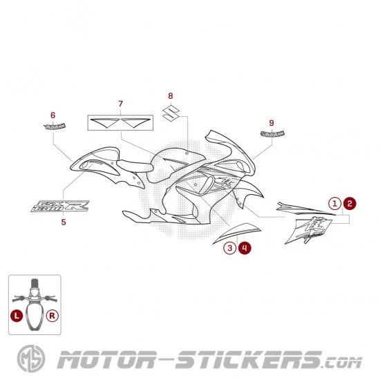 Suzuki GSX 1300R Hayabusa 2015