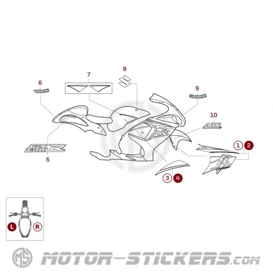 Suzuki GSX 1300R Hayabusa 2016