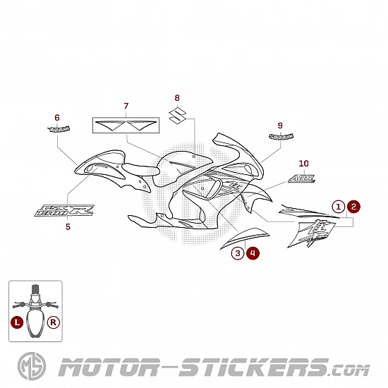 Suzuki GSX 1300R Hayabusa 2016