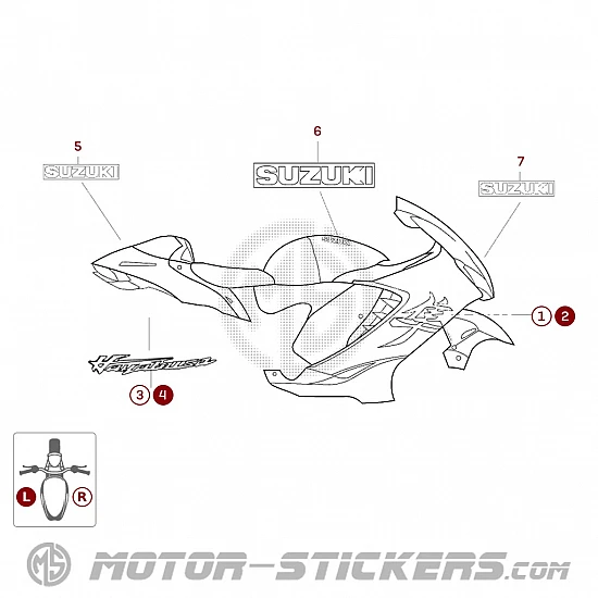 Suzuki GSX 1300R Hayabusa 2022