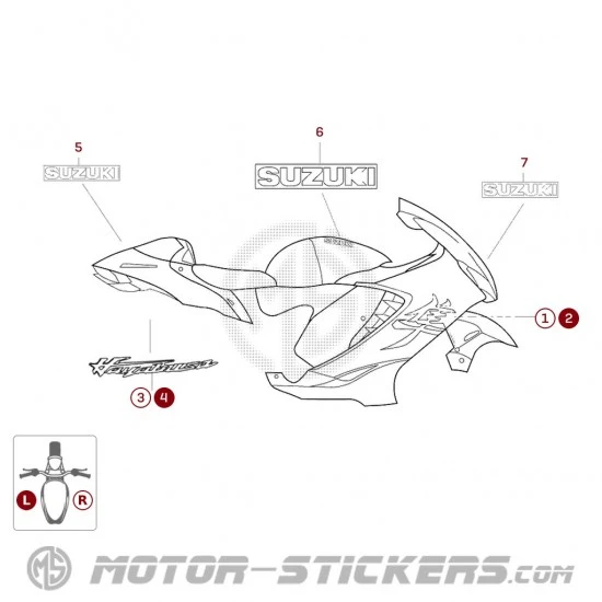 Suzuki GSX 1300R Hayabusa 2022