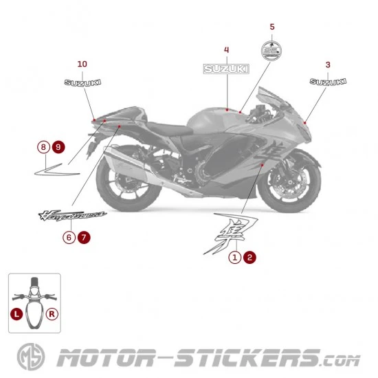 Suzuki GSX 1300R Hayabusa 2024