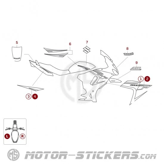Suzuki GSX 650F 2008