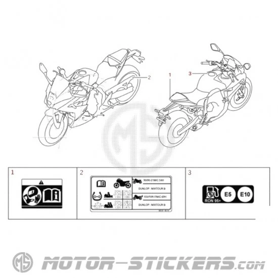 Suzuki GSX 8R 2025 - Warnhinweise