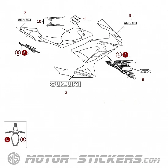Suzuki GSX-R 600 2009