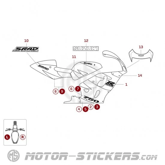 Suzuki GSX-R 750 1998