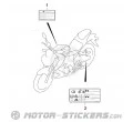 Suzuki GSX S 125 2018 - Warnhinweise