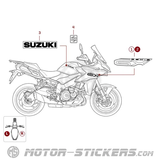 Suzuki GSXS1000 GX 2025