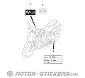 Suzuki GSXS125 2026 - Warnhinweise