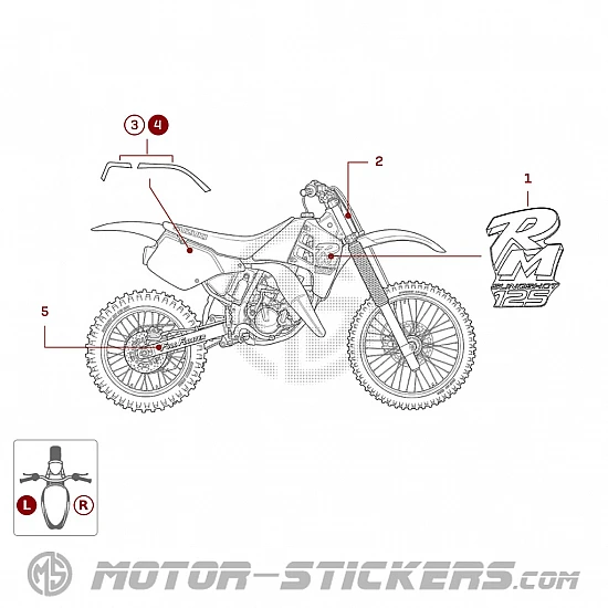 Suzuki RM125 1990