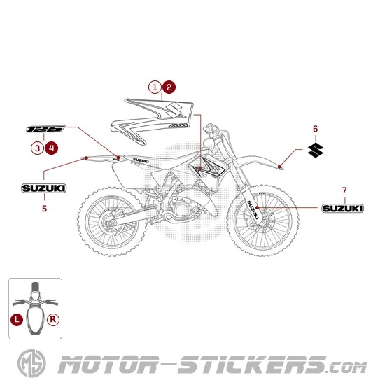 Suzuki RM125 2008