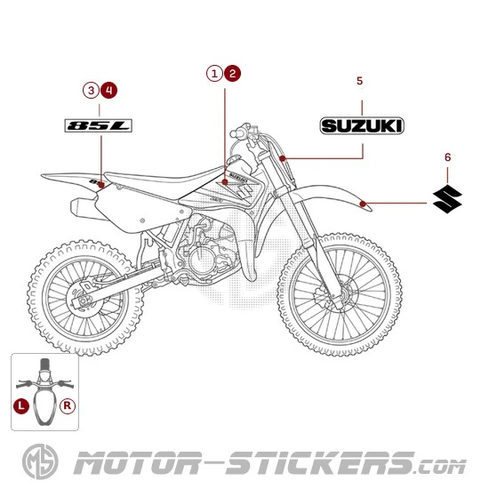 Suzuki RM85 L 2004