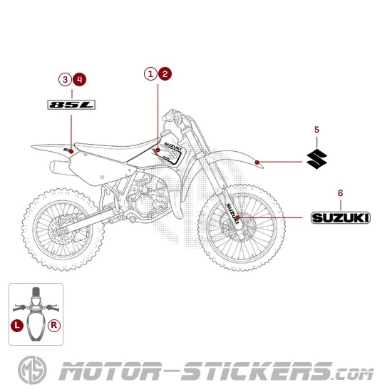 Suzuki RM85 L 2007