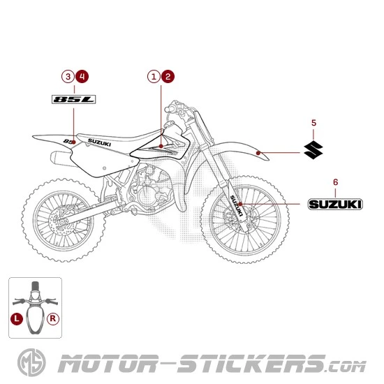 Suzuki RM85 L 2008