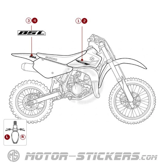 Suzuki RM85 L 2018