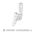 Suzuki RM-Z250 2012 - Caution Labels