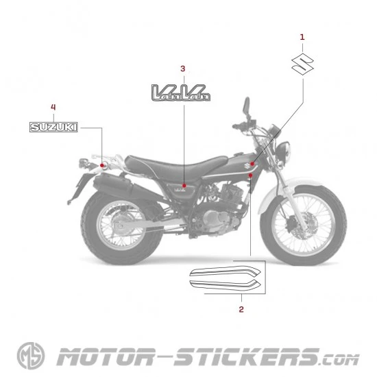 Suzuki RV 125 VANVAN 2009