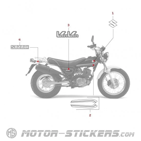 Suzuki RV 125 VANVAN 2009