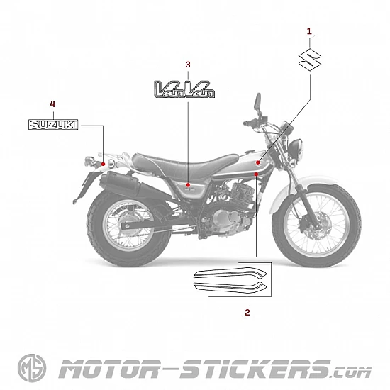 Suzuki RV 125 VANVAN 2010