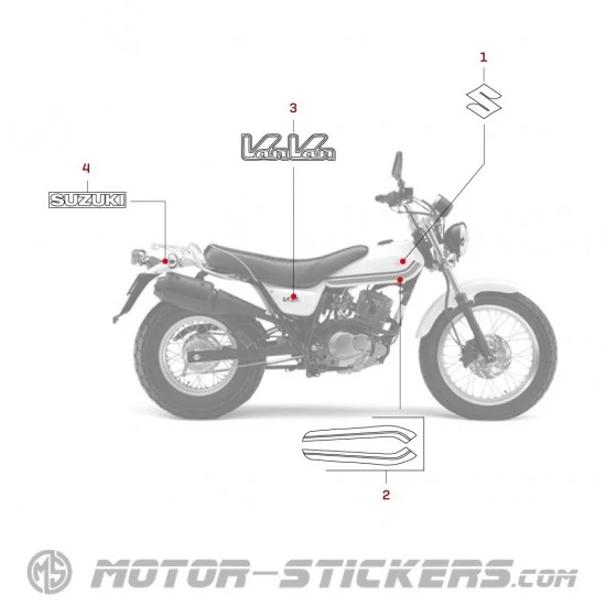Suzuki RV 125 VANVAN 2010