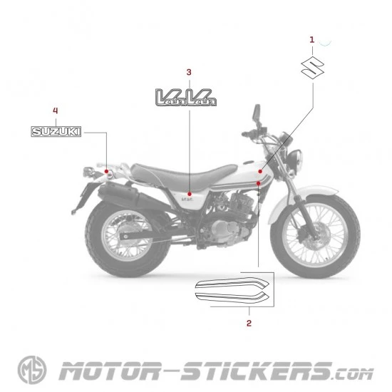 Suzuki RV 125 VANVAN 2013